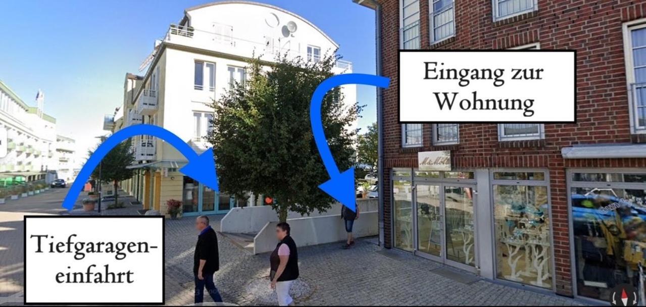 Traumhafte Ferienwohnung "Seekueste" In Cuxhaven - Duhnen In 1A Lage Im Haus Elbe 1 !!! 50M Zum Strand !!! Eksteriør billede